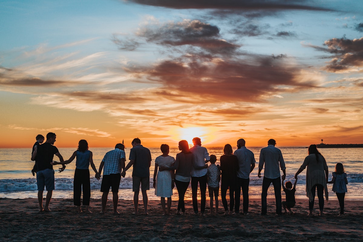 Familie mit Kindern